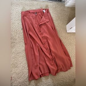 Stradivarius wasted plated skirt